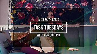 A Tough Task For Horny Humpers - Miss Faith Raes Femdom Audio Joi Slave Instructions