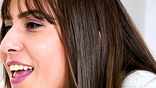 Watch This Horny Brunette Babe Receive A Lesson She Will Never Forget From Her Spanish Tutor As He P