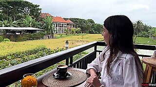 Eating Pizza With Cum On My Face In A Public Cafe