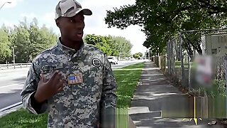 Kinky Soldier Pounding Busty Milf