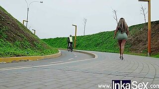 Mexican Milf Accepts To Eat A Black Mans Cock In The Street To Fuck Him Later Out Of Spite