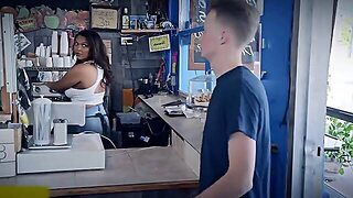 Old And Young (18+), Facial, Interracial, Cumshot