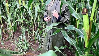 Public Raincoat Sex In A Cornfield - Projectsexdiary