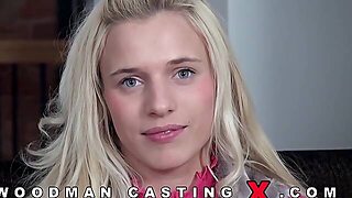 Casting, Deepthroat, Blonde, Anal