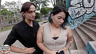 First Time Doing Porn, From Bus Station To Studio