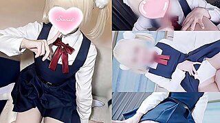 Streamer Vtuber Schoolgirl Cosplay Hentai Sex Video.
