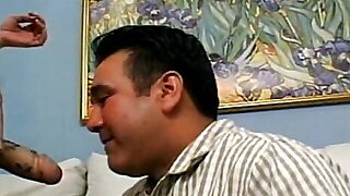 Handsome Man Gets His Tight Ass Pegged By A Tattooed Blonde After She Smokes