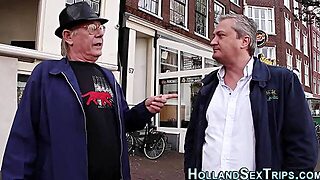 売春, 熟女, ブルネット, 尻