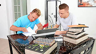 Brazzers: Facial Frenzy At Home Study Session