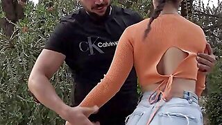 Spanish Babe, Dogging, Spanish, Outdoor
