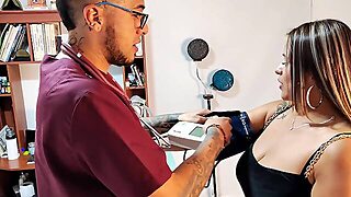 My Patient Comes For A Checkup And I End Up Fucking Her Hard In The Office