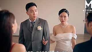 Modelmedia Asia - In A Short Time-To-Be-Married Concupiscent Wife Engages In Wife-Swapping Sex In Ad
