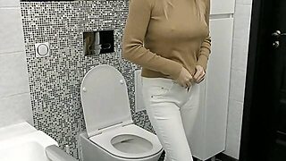 Toilet, Oil, Pissing, Fetish