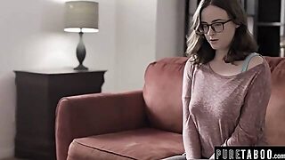 Guides Her Shy Client Through An Intense Double-Facial Bukakke