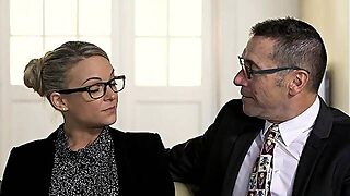 French Girls At Work - Anal Sex With Busty Babe Anna Polina