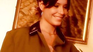 Hot Cop Milf Ass Fucked Hard And Cumshot In Mouth By Military With Big Cock