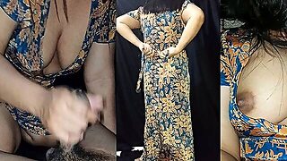 Squirting Her Pussy Swinging With Her Kimono Feels Sexy