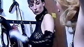 Bounding Her Blonde Slave And Vibrating Her Pussy