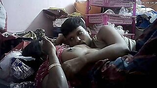 Hot Indian Desi Village House Wife Kissing
