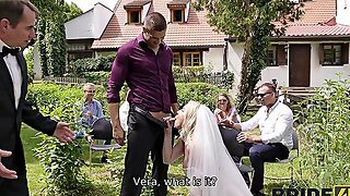 Crazy Bride Cheats On Husband In Public At Her Wedding!