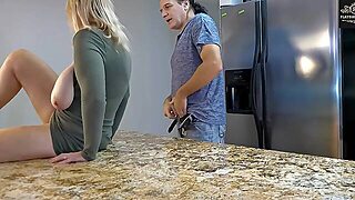 Kitchen, Close Up, Riding, Orgasm