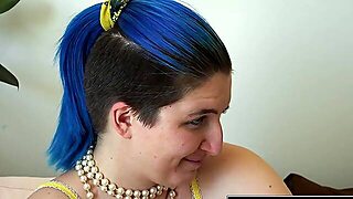 Bushy Lesbo Orgasms During Carpet Munch And Anal Fingering