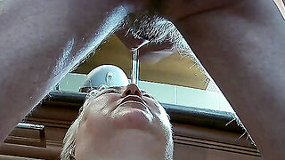 I Fuck My Neighbor In Her Mouth, Cum On Her Face And In Her Mouth With Swallowing Cum