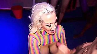 Bukkake, Pik Trekken, Blond, Sexy Moeder