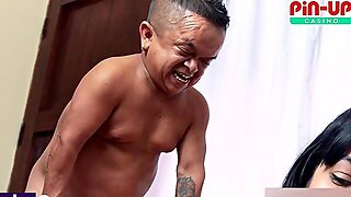 Jorgito The Ecuadorian Midget Guayaco Gets His Ramrod Sucked By A Super Breasty Venezuelan Mother Id