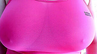 Perfect Natural Big Tits Hairy Milf