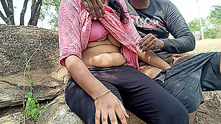 Cheating Wife Enjoying Outdoor Fucking With Her Husband Friend - Part 2