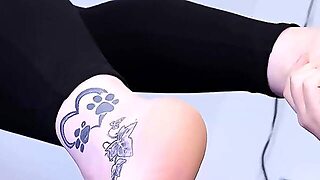 Girlfriend's Big Smelly Feet And Socks Worship In The Gym