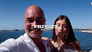 Pool, Outdoor, Anal, Brunette