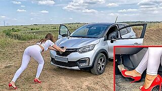 Tanya Car Cranking 4K Full Video 28 Min