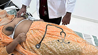 Indian Doctor Checking Village Aunty Boobs