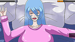 Cumming Over Ms.death Face : Futanari Domination