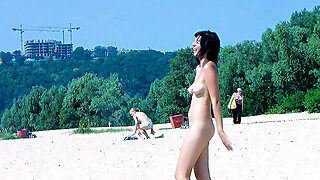 Hot Nudist Teen Filmed By Voyeur