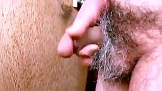 Mature Japanese Man Strokes Small Cock To Orgasm