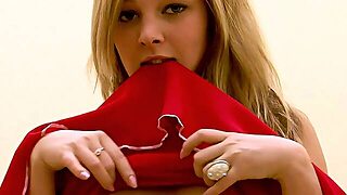 Naughty Teen Lily Caresses Her Breasts And Teases Her Wet Pussy!