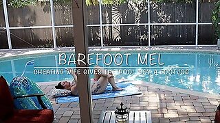 Pool, Footjob, French, Cheating