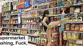 Supermarket Flashing, Fuck, & Squirts!