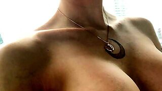 Great Big Boobs On Masturbating Redhead