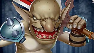 A Fat Gobling Boinking A Mature Milf Elven