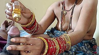 Spectacular Indian Married Wife Nude Bedroom Ravaging Clear Messy Talk