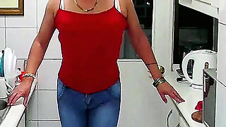 Crossdresser Fernanda Gomez In Her Bed Relaxing