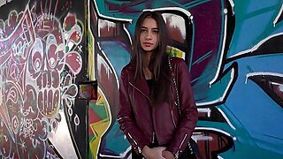 Public Agent Sexy Brown Haired Angel Having Sex In Pov Outside