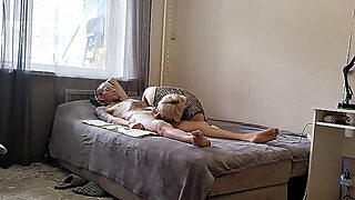 Neighbor Sucks Cock And Swallows Cum