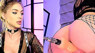 Blonde Dual Cam View By Her Fuck Machine