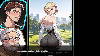 A Hot Redhead Stripper Gives A Lap Dance- Welcome To Port Haven #4 Gameplay
