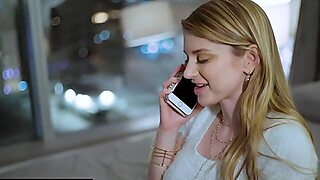 Blonde Babe Gets Dominated By Insane Ebony Man